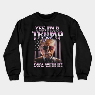 Trump Girl - Vintage Crewneck Sweatshirt